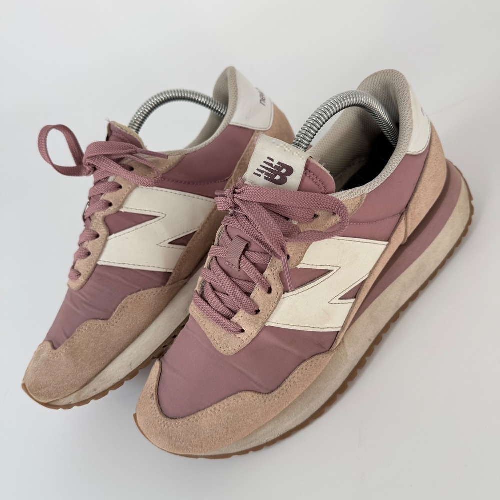 New Balance 237 Womens Shoes‎ Size 9 Sneakers Mauve Rose Powder Pink WS237PR
